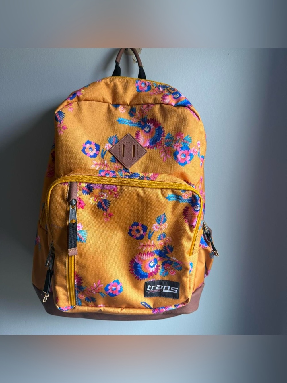 Trans by JanSport 18” Dakoda Backpack - Golden Harvest with 15” Laptop Sleeve